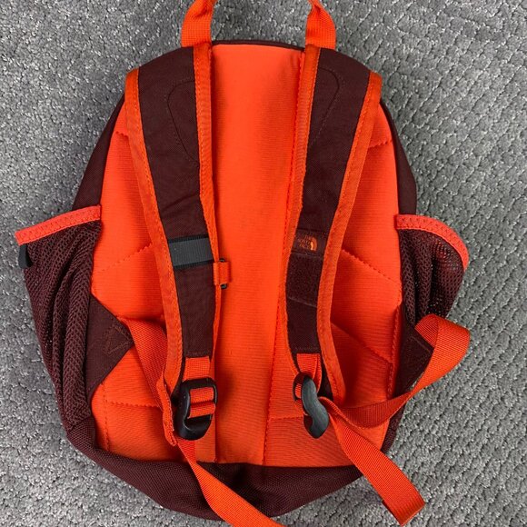 The North Face Backpack Kids Youth Maroon Orange Sprout Mini - Picture 9 of 16